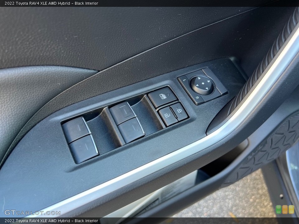 Black Interior Door Panel for the 2022 Toyota RAV4 XLE AWD Hybrid #146511305