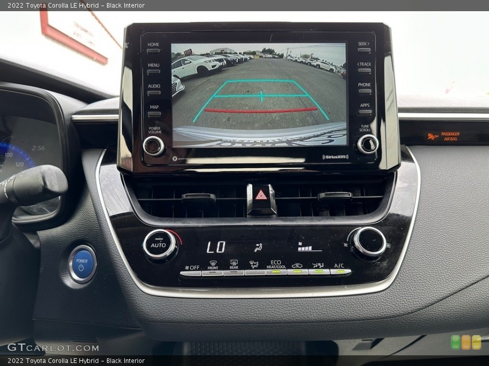 Black Interior Controls for the 2022 Toyota Corolla LE Hybrid #146511516