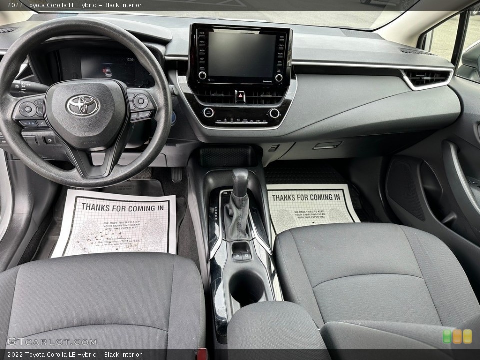 Black Interior Prime Interior for the 2022 Toyota Corolla LE Hybrid #146511536