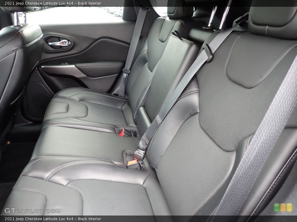 Black Interior Rear Seat for the 2021 Jeep Cherokee Latitude Lux 4x4 #146511665