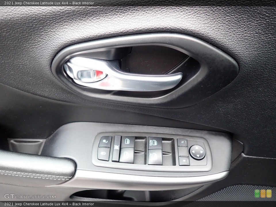 Black Interior Door Panel for the 2021 Jeep Cherokee Latitude Lux 4x4 #146511683