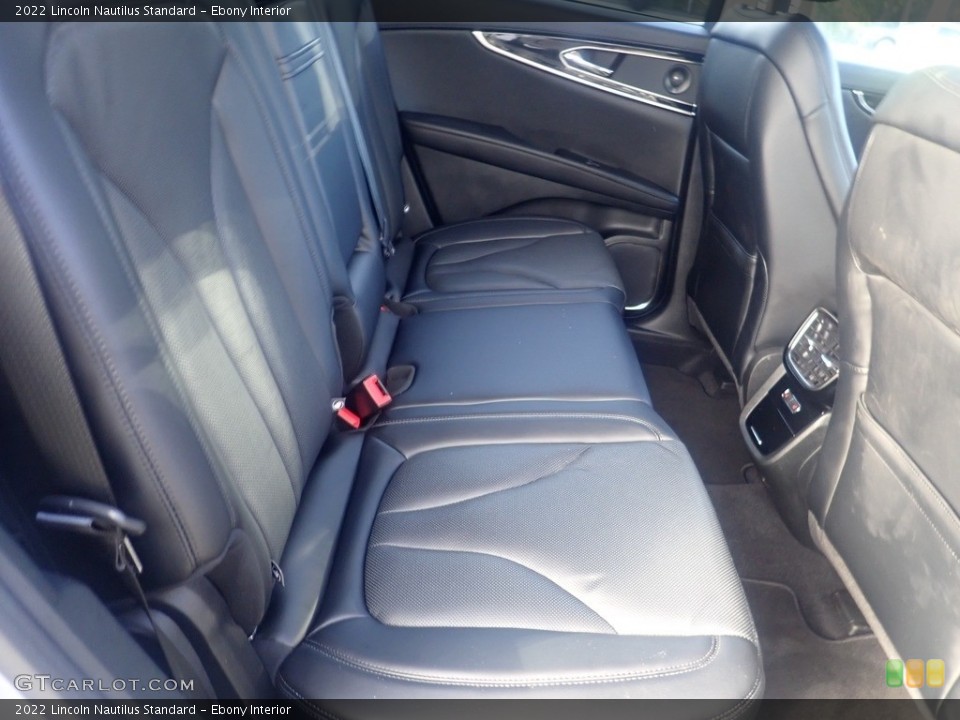 Ebony Interior Rear Seat for the 2022 Lincoln Nautilus Standard #146512494