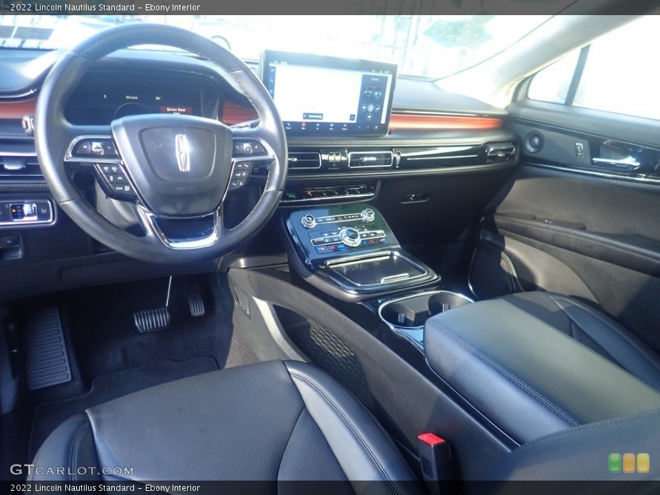 Ebony Interior Front Seat for the 2022 Lincoln Nautilus Standard #146512567