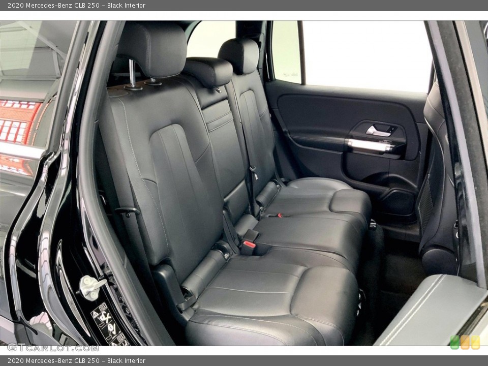 Black Interior Rear Seat for the 2020 Mercedes-Benz GLB 250 #146513992