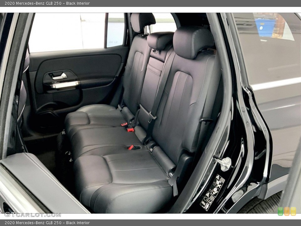 Black Interior Rear Seat for the 2020 Mercedes-Benz GLB 250 #146514012