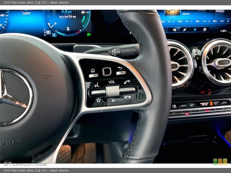 Black Interior Steering Wheel for the 2020 Mercedes-Benz GLB 250 #146514050