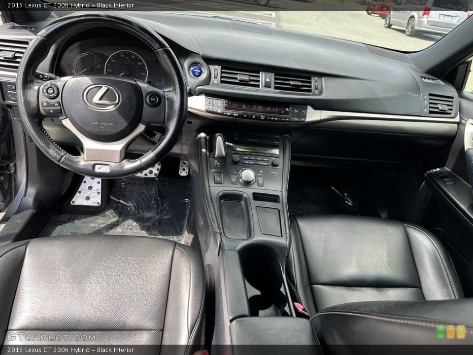 Black 2015 Lexus CT Interiors