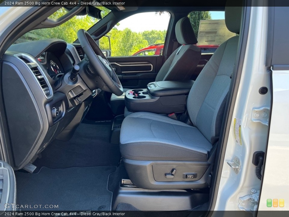 Diesel Gray/Black Interior Photo for the 2024 Ram 2500 Big Horn Crew Cab 4x4 #146515130