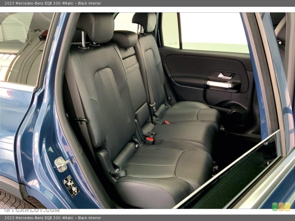 Black Interior Rear Seat for the 2023 Mercedes-Benz EQB 300 4Matic #146515151