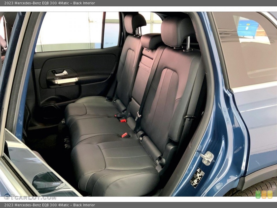 Black Interior Rear Seat for the 2023 Mercedes-Benz EQB 300 4Matic #146515167