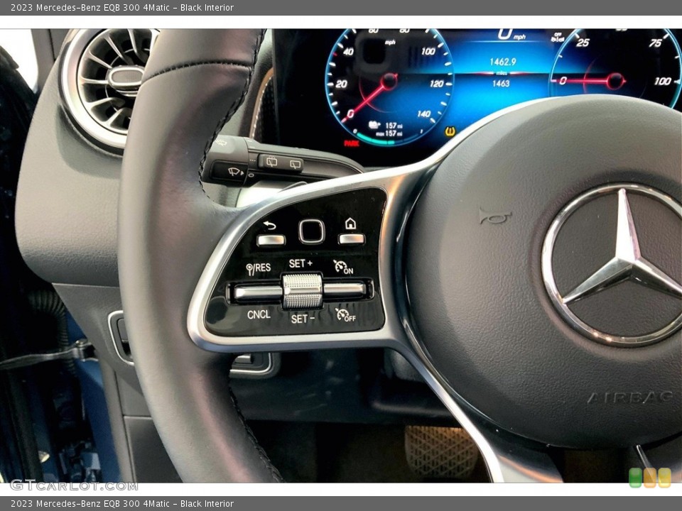Black Interior Steering Wheel for the 2023 Mercedes-Benz EQB 300 4Matic #146515183