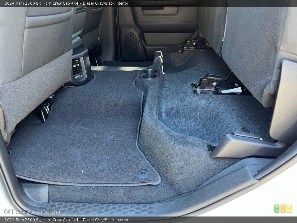 Diesel Gray/Black Interior Rear Seat for the 2024 Ram 2500 Big Horn Crew Cab 4x4 #146515189