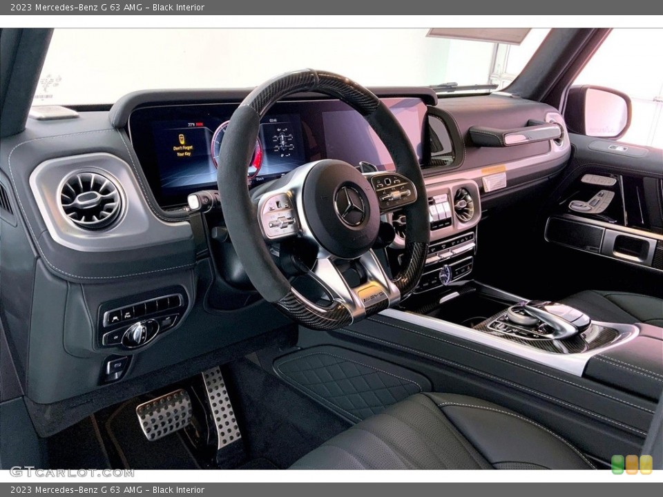 Black Interior Dashboard for the 2023 Mercedes-Benz G 63 AMG #146515416