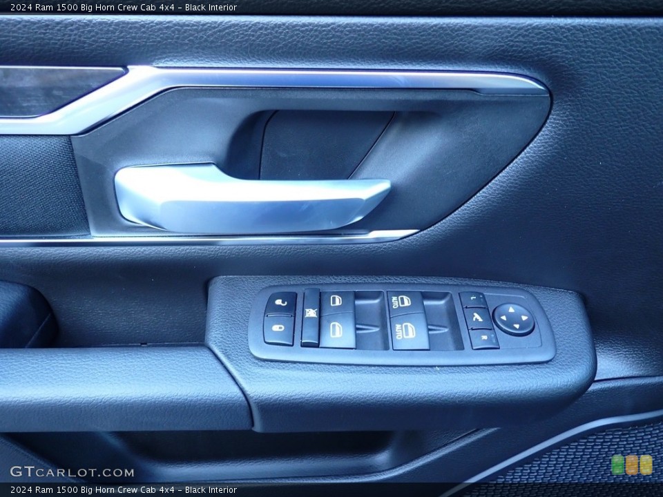 Black Interior Door Panel for the 2024 Ram 1500 Big Horn Crew Cab 4x4 #146515538