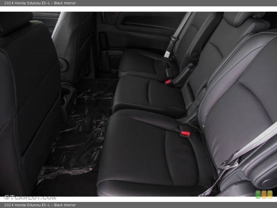 Black Interior Rear Seat for the 2024 Honda Odyssey EX-L #146516630