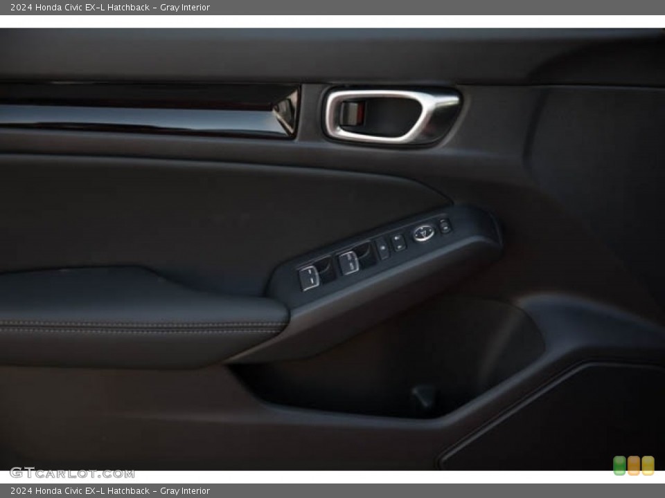 Gray Interior Door Panel for the 2024 Honda Civic EX-L Hatchback #146517389