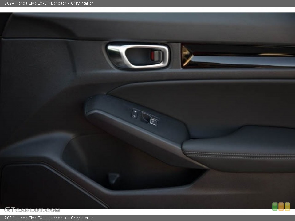 Gray Interior Door Panel for the 2024 Honda Civic EX-L Hatchback #146517437