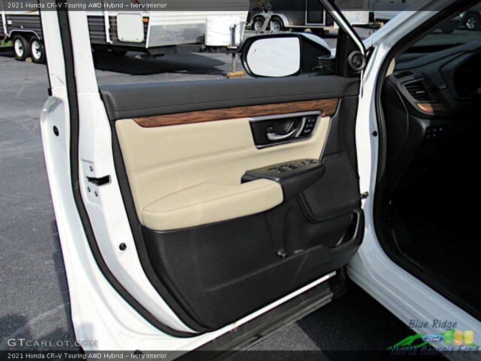 Ivory Interior Door Panel for the 2021 Honda CR-V Touring AWD Hybrid #146518050