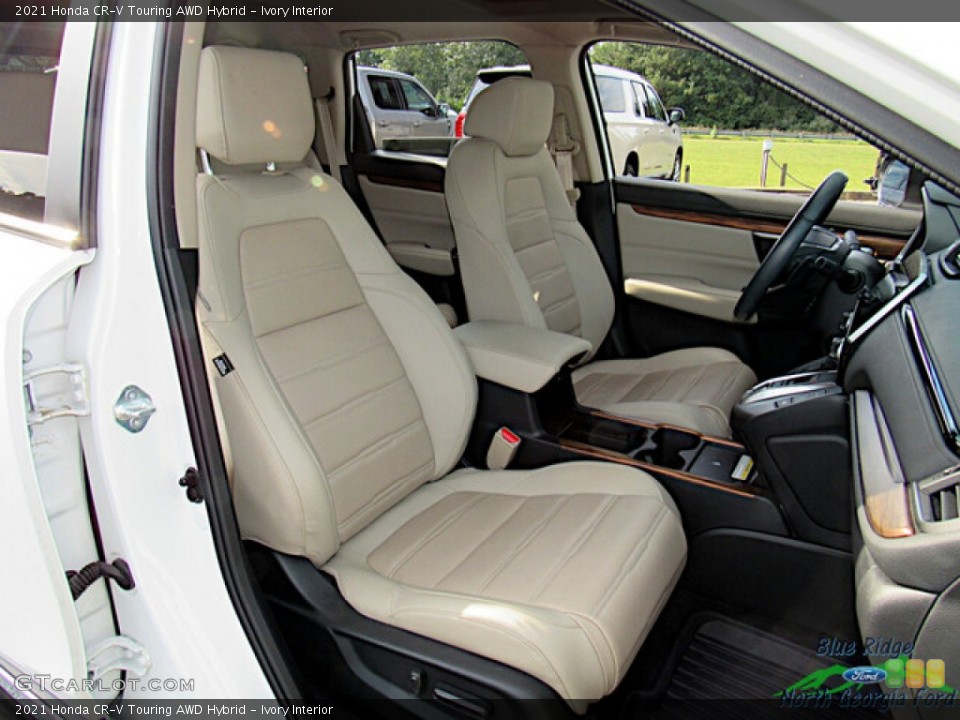 Ivory Interior Photo for the 2021 Honda CR-V Touring AWD Hybrid #146518086