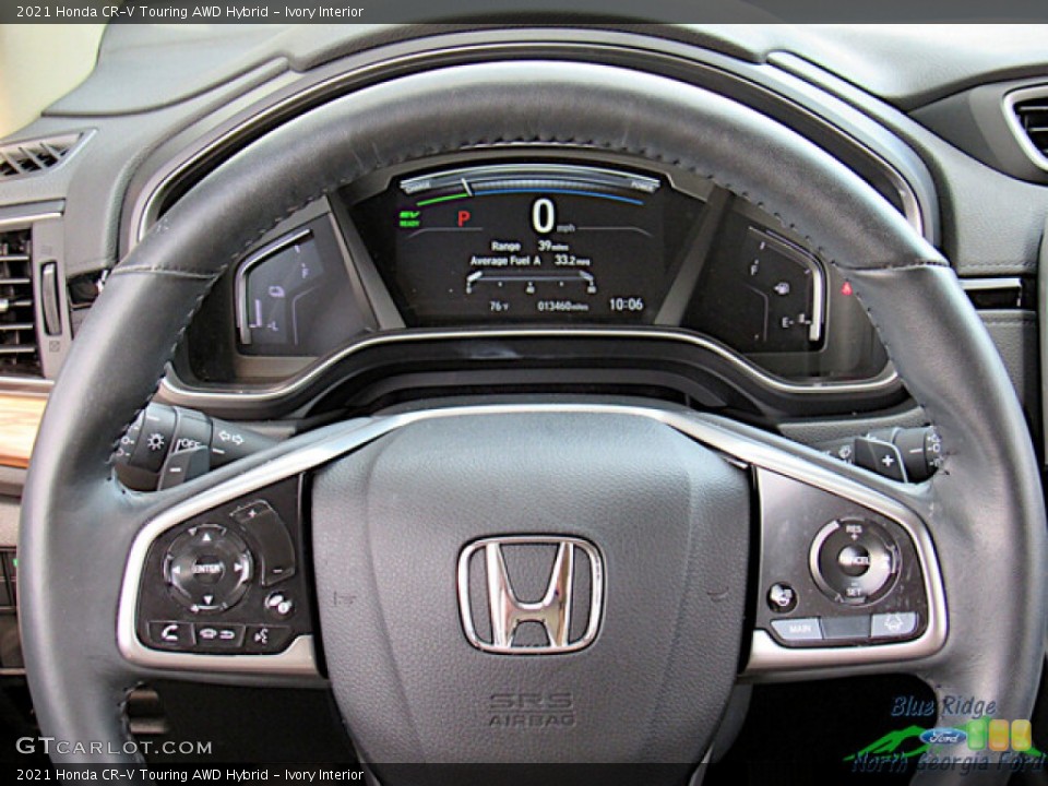 Ivory Interior Steering Wheel for the 2021 Honda CR-V Touring AWD Hybrid #146518192