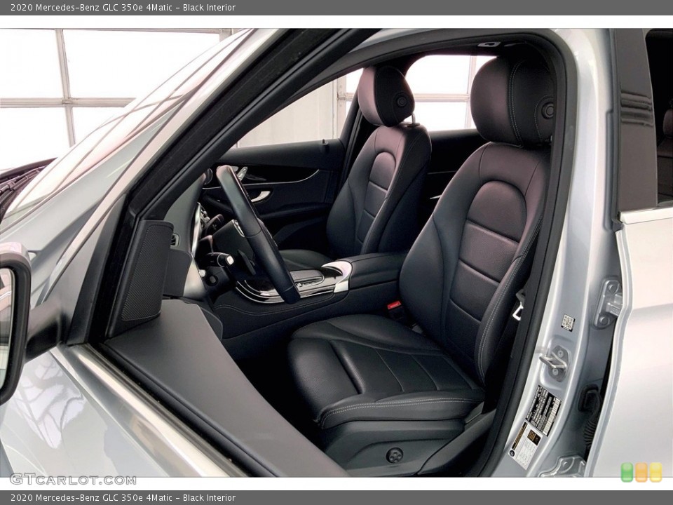 Black Interior Front Seat for the 2020 Mercedes-Benz GLC 350e 4Matic #146518955