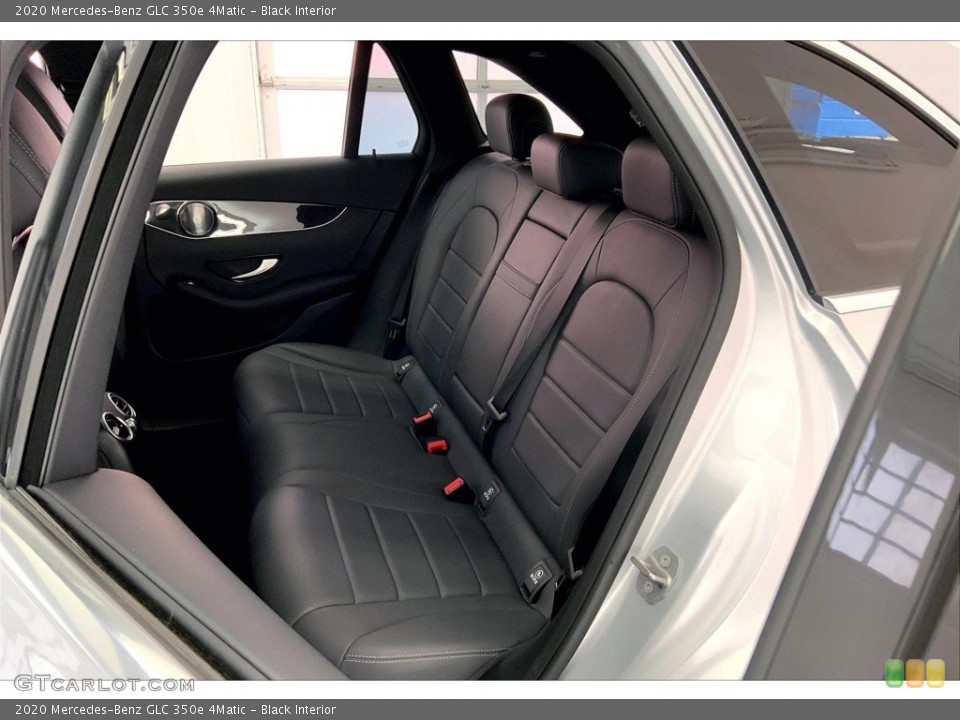 Black Interior Rear Seat for the 2020 Mercedes-Benz GLC 350e 4Matic #146519003