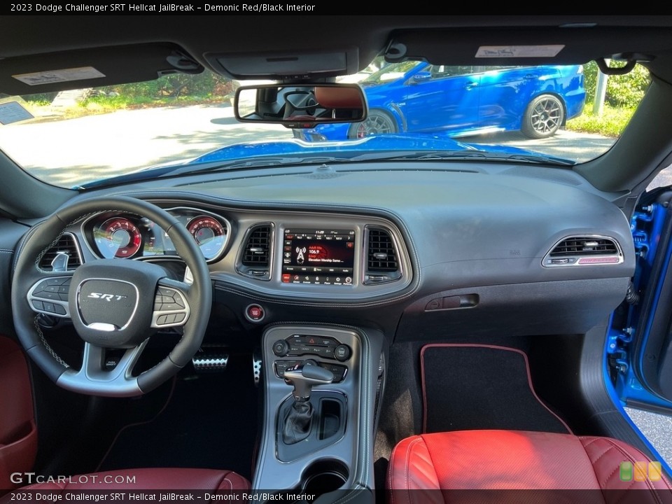 Demonic Red/Black Interior Dashboard for the 2023 Dodge Challenger SRT Hellcat JailBreak #146520907