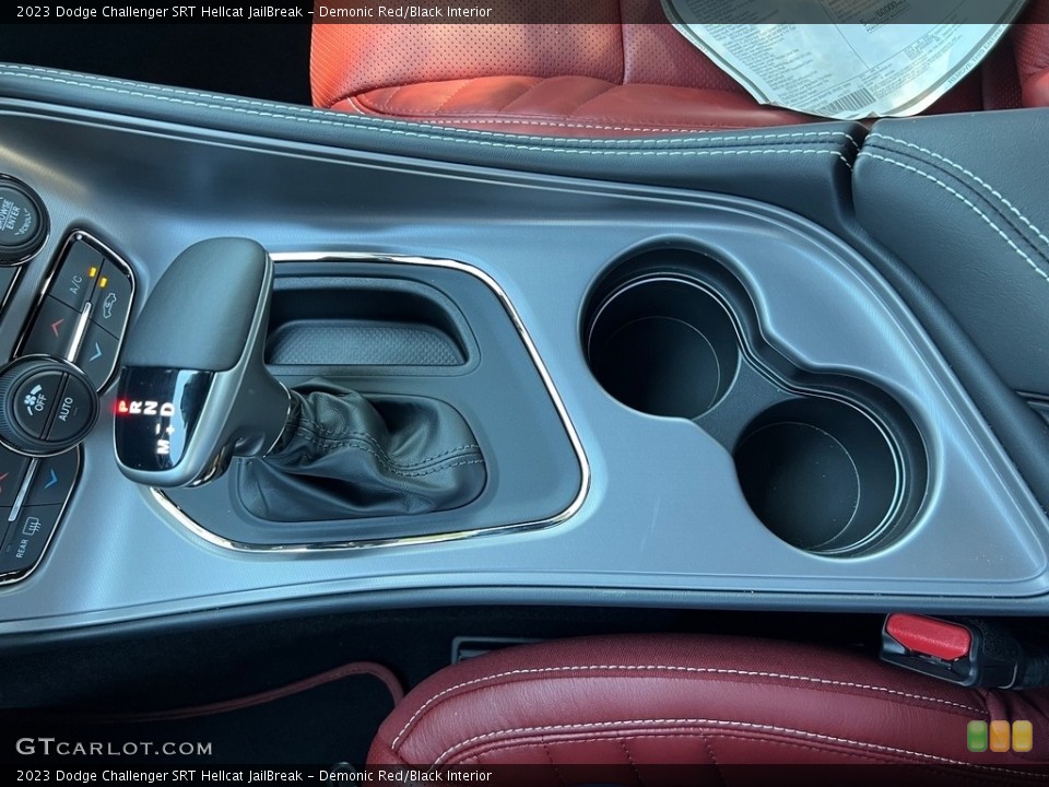 Demonic Red/Black Interior Transmission for the 2023 Dodge Challenger SRT Hellcat JailBreak #146521006
