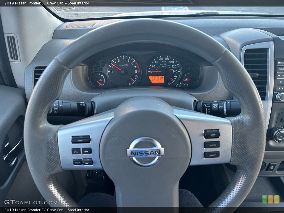 Steel Interior Steering Wheel for the 2019 Nissan Frontier SV Crew Cab #146521599