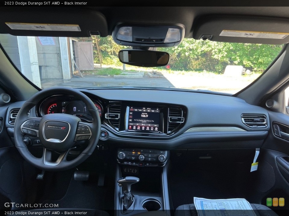 Black Interior Dashboard for the 2023 Dodge Durango SXT AWD #146521636