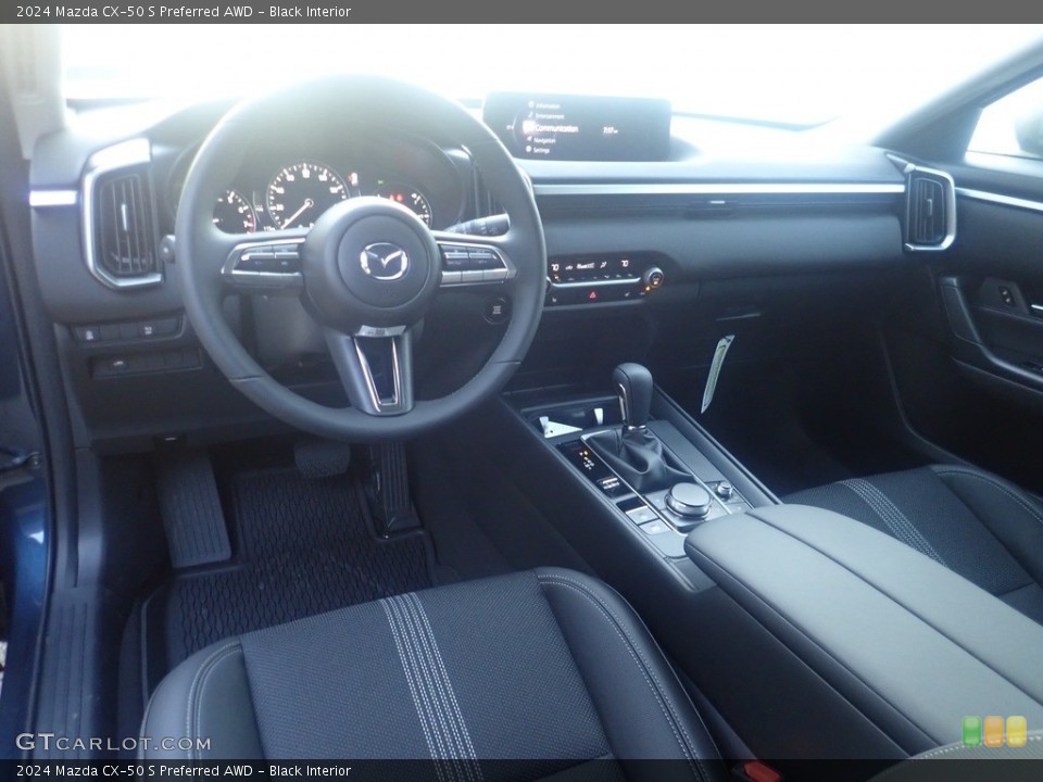 Black Interior Photo for the 2024 Mazda CX-50 S Preferred AWD #146522695