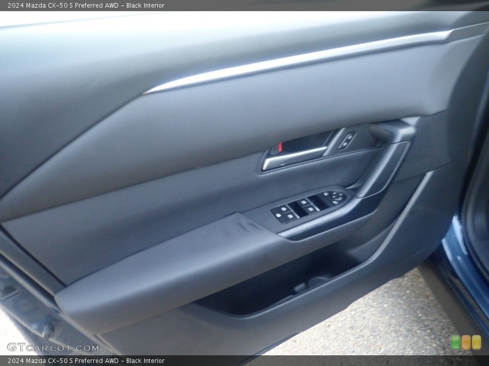 Black Interior Door Panel for the 2024 Mazda CX-50 S Preferred AWD #146522707