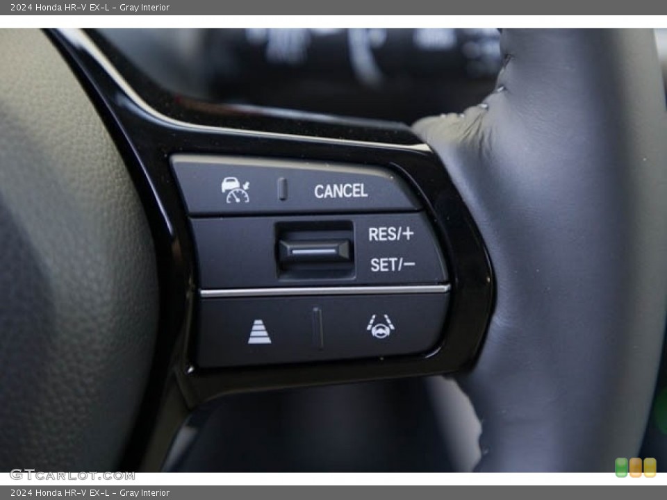 Gray Interior Steering Wheel for the 2024 Honda HR-V EX-L #146522740