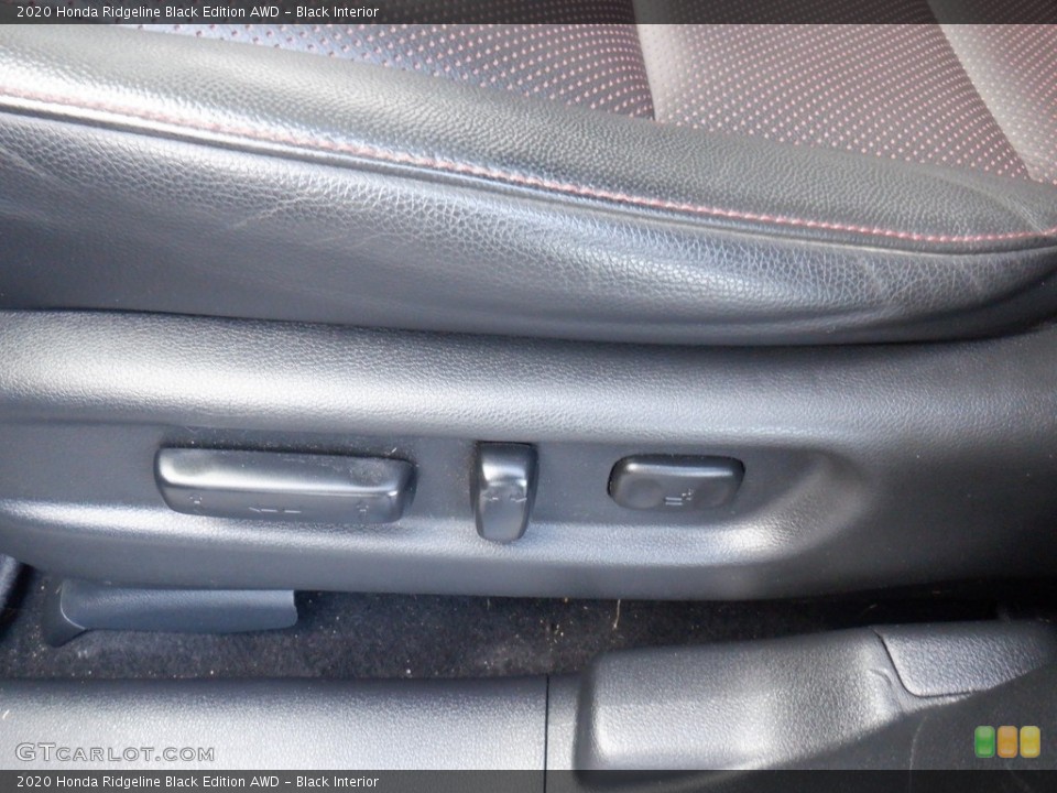 Black Interior Front Seat for the 2020 Honda Ridgeline Black Edition AWD #146523790