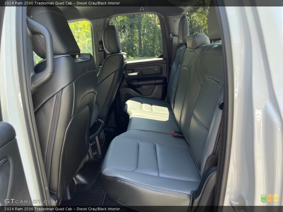 Diesel Gray/Black Interior Rear Seat for the 2024 Ram 1500 Tradesman Quad Cab #146524387
