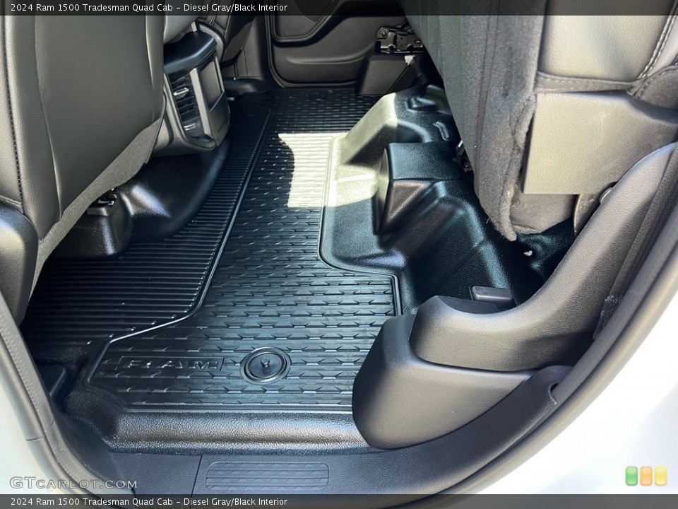 Diesel Gray/Black Interior Rear Seat for the 2024 Ram 1500 Tradesman Quad Cab #146524390