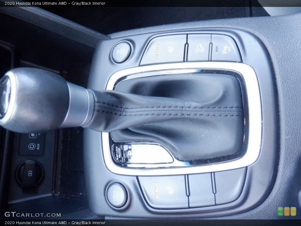Gray/Black Interior Transmission for the 2020 Hyundai Kona Ultimate AWD #146524964