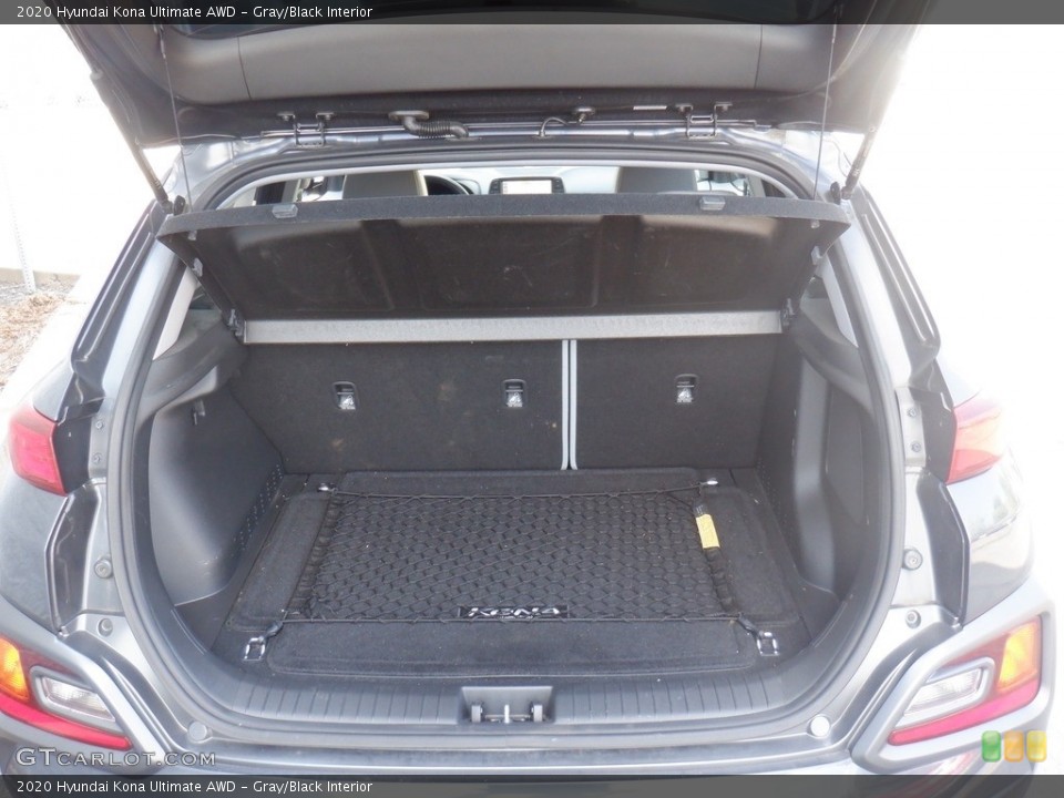 Gray/Black Interior Trunk for the 2020 Hyundai Kona Ultimate AWD #146525199