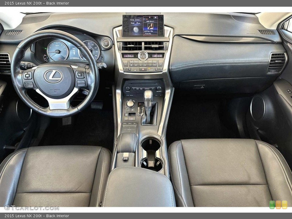 Black 2015 Lexus NX Interiors