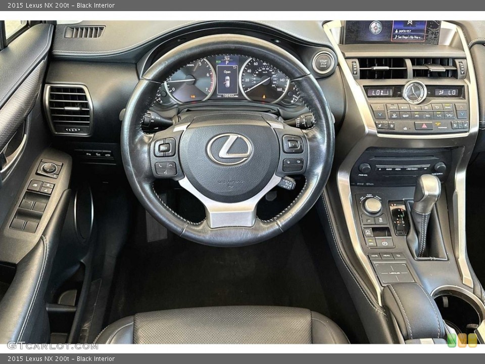 Black Interior Dashboard for the 2015 Lexus NX 200t #146525907