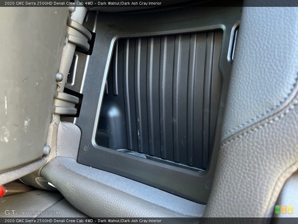Dark Walnut/Dark Ash Gray Interior Rear Seat for the 2020 GMC Sierra 2500HD Denali Crew Cab 4WD #146526090