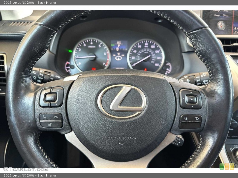 Black Interior Steering Wheel for the 2015 Lexus NX 200t #146526130
