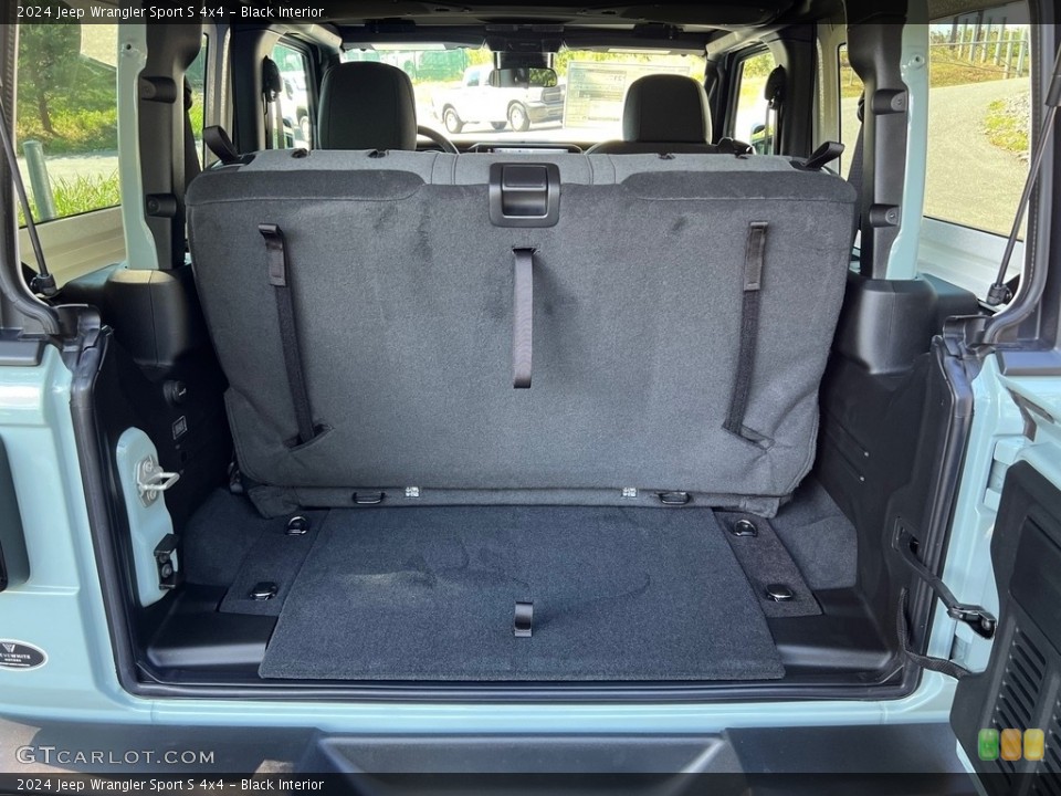 Black Interior Trunk for the 2024 Jeep Wrangler Sport S 4x4 #146526914