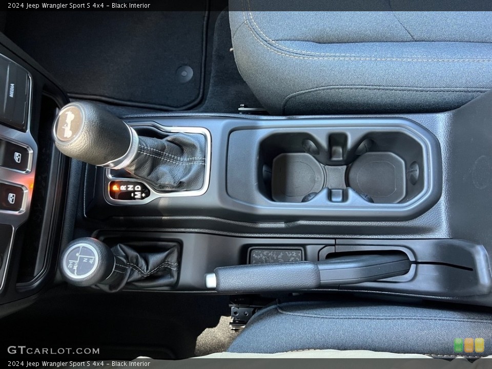 Black Interior Transmission for the 2024 Jeep Wrangler Sport S 4x4 #146527111