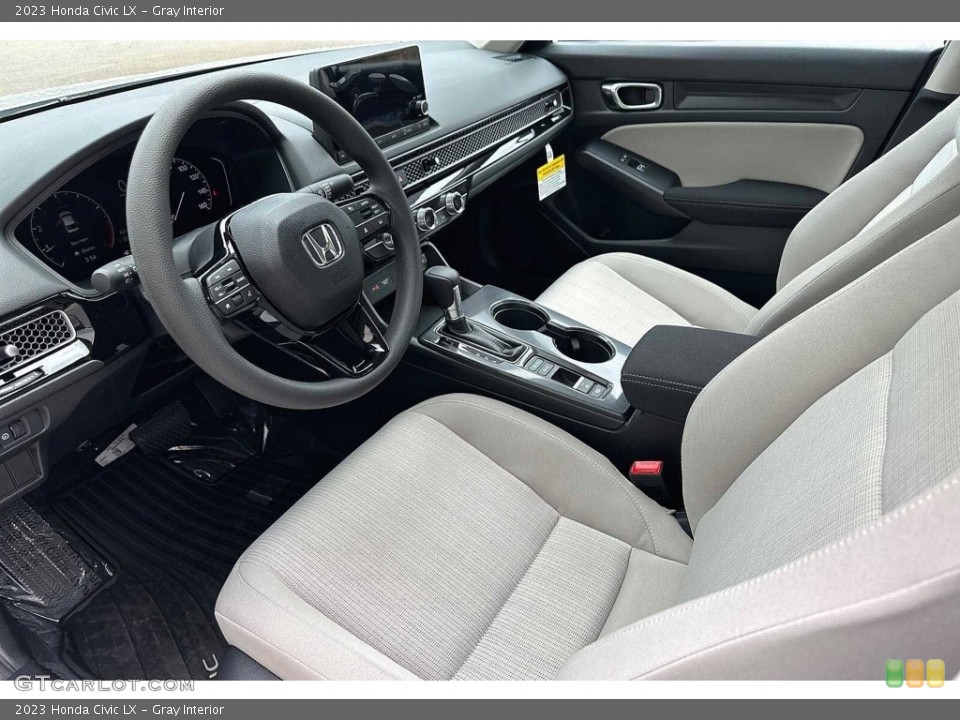 Gray Interior Photo for the 2023 Honda Civic LX #146528082
