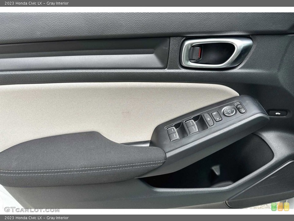 Gray Interior Door Panel for the 2023 Honda Civic LX #146528097