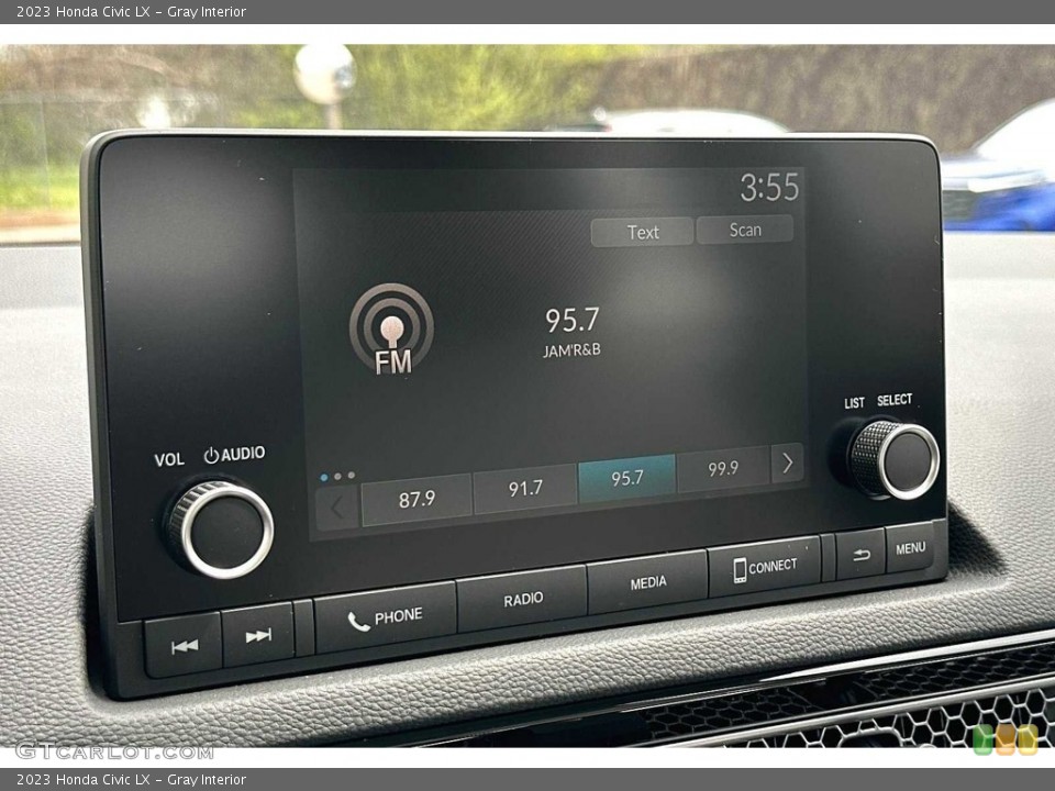 Gray Interior Audio System for the 2023 Honda Civic LX #146528196