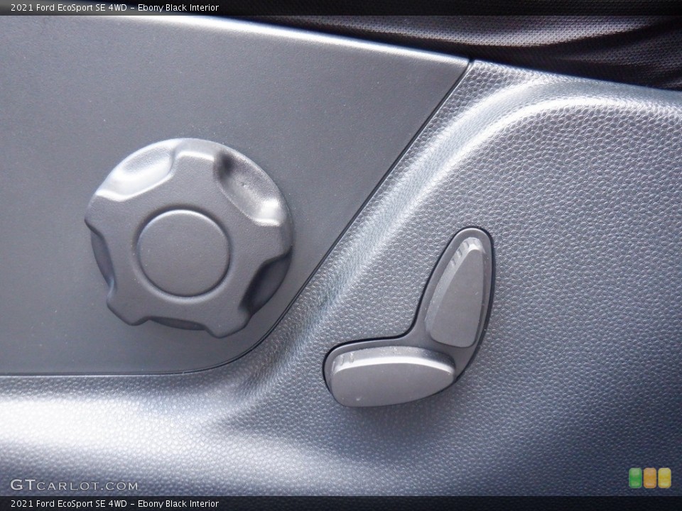 Ebony Black Interior Controls for the 2021 Ford EcoSport SE 4WD #146528943
