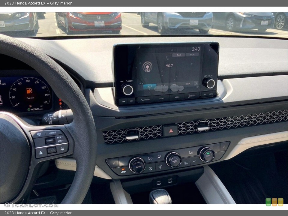 Gray Interior Controls for the 2023 Honda Accord EX #146529034