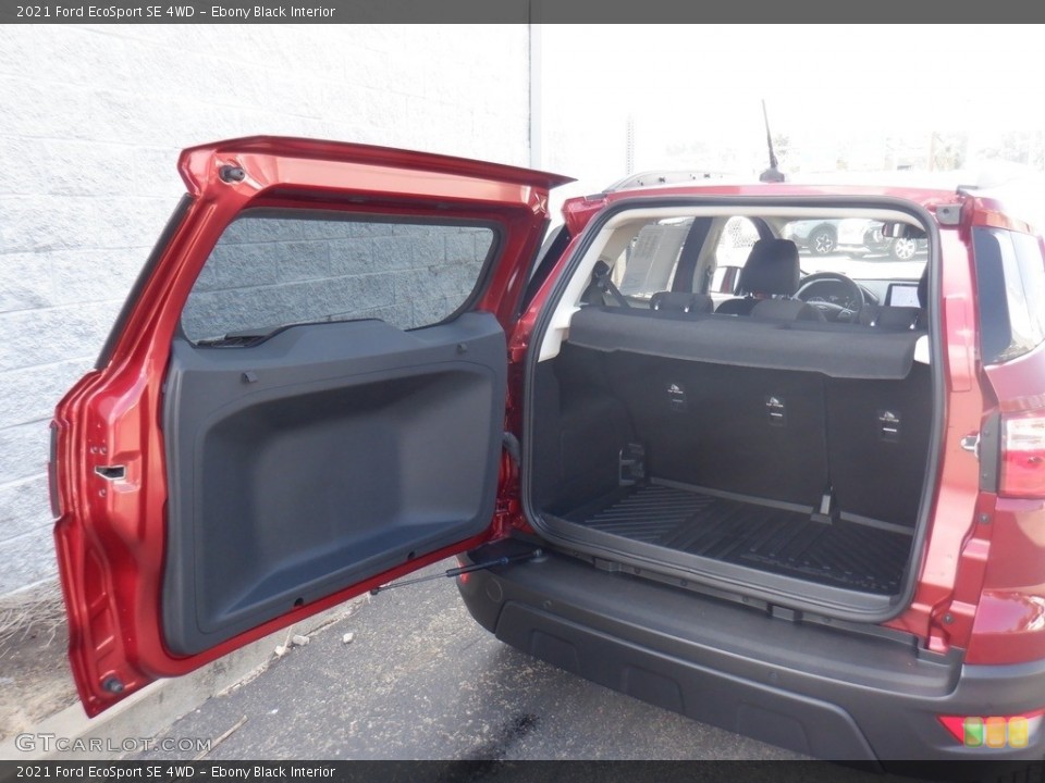 Ebony Black Interior Trunk for the 2021 Ford EcoSport SE 4WD #146529237